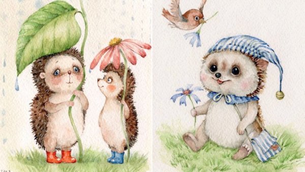 Открытки со зверюшками