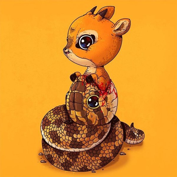 Милые хищники и их добыча