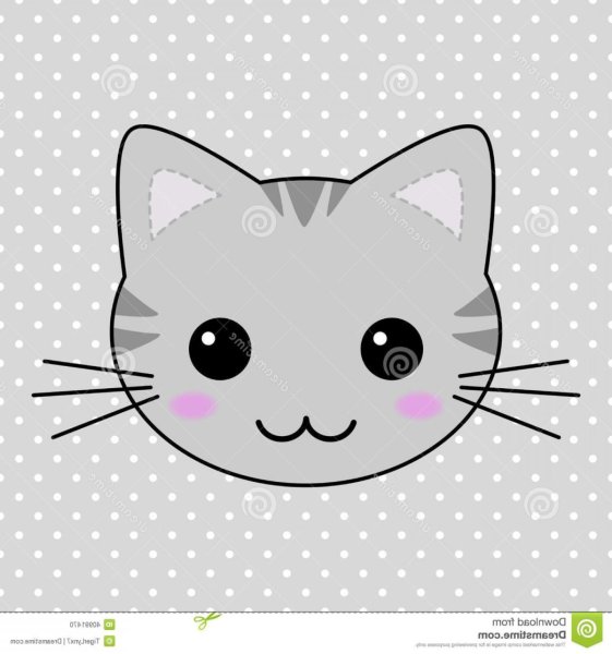 Кошачьей мордочки для рисования