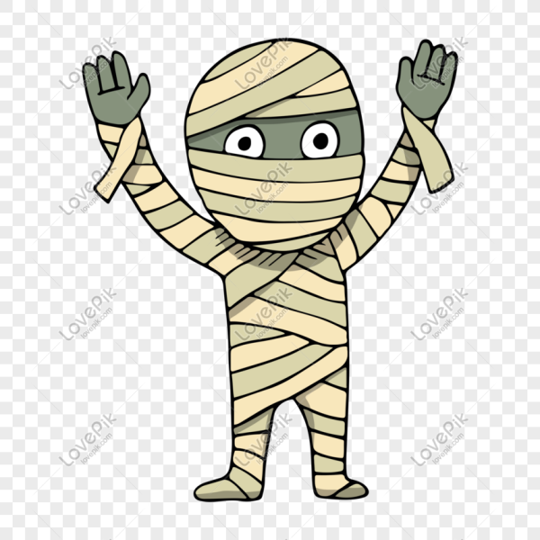 Мумия персонаж вектор