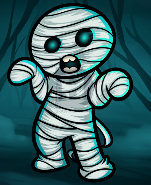 Мумия милая мультяшка