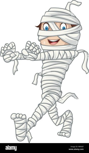 Мумия из мультика