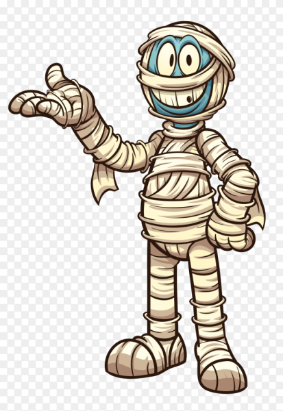 Мультяшную мумию