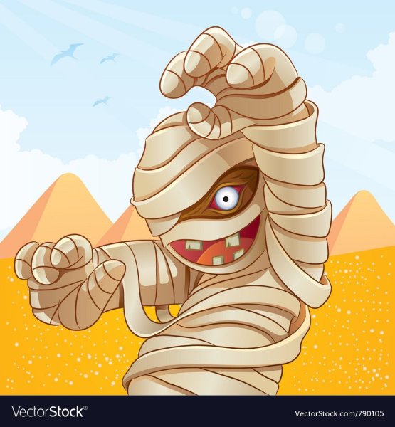 Мультик про мумию