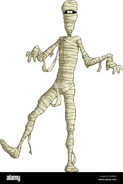 Мумия мультяшная