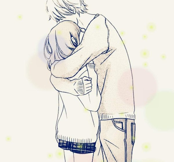 Объятия рисунок