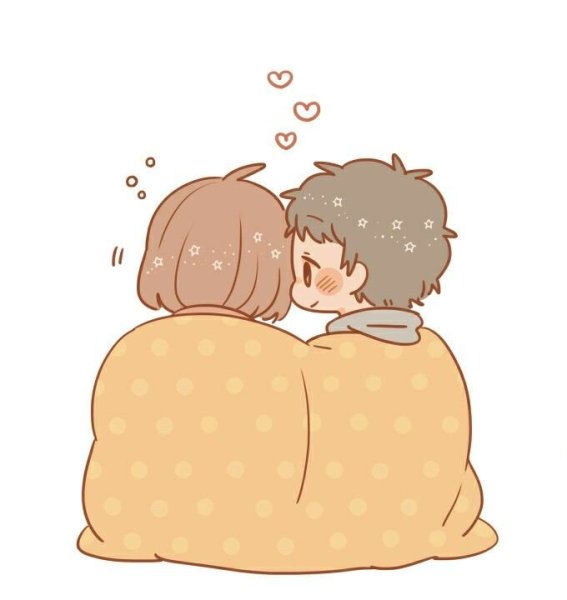 Милые мультяшные пары