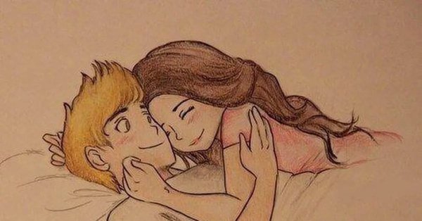 Картинки про любовь мультяшные