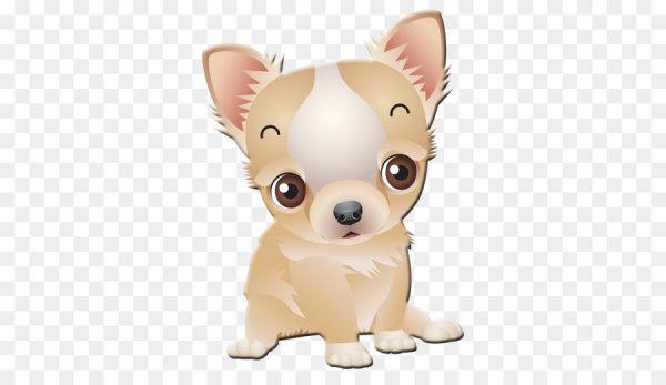 Собака мультяшная милая