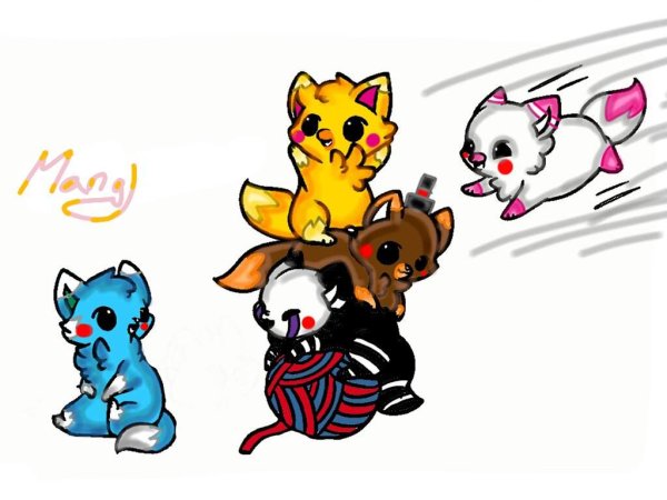 Милые картинки ФНАФ для срисовки