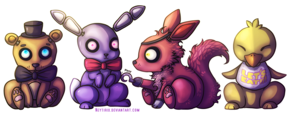 ФНАФ персонажи Мангл