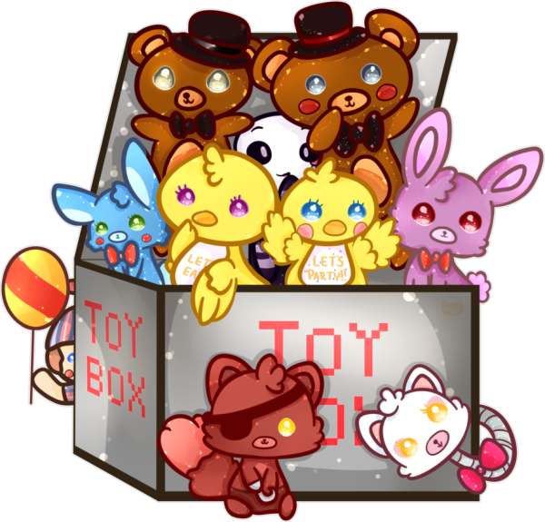 Фокси ФНАФ арт милый