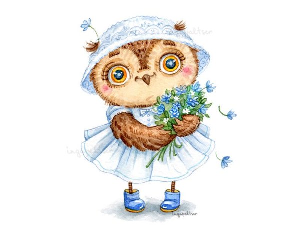 Совы художницы Инги Пальцер