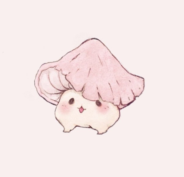 Милые грибочки арт fairydropart