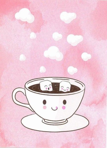 Чашки с милыми рисунками