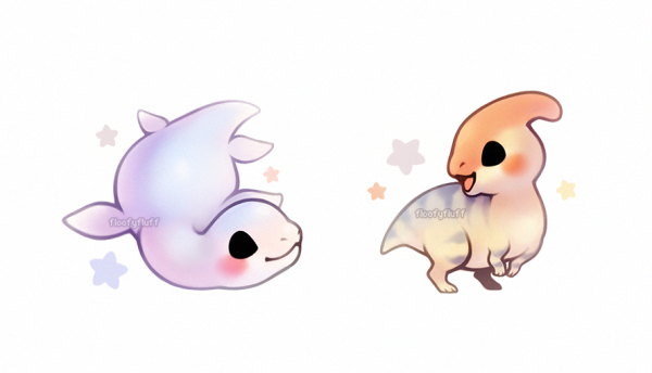 Floofyfluff аксолотль