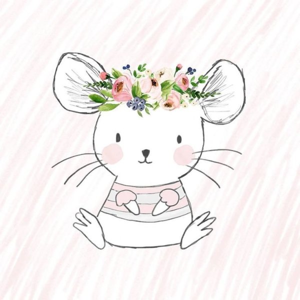 Милые мышки рисунки