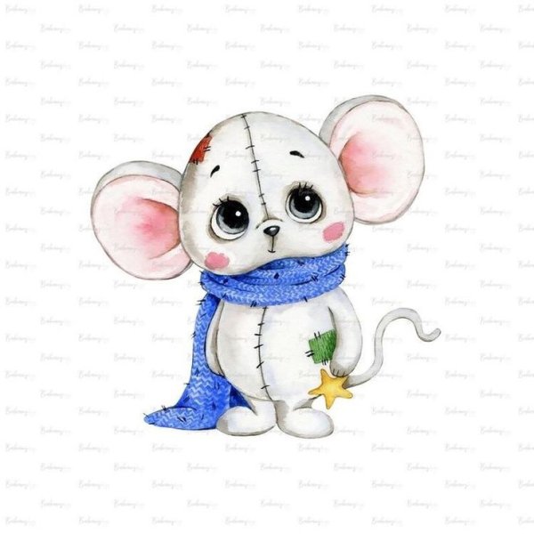 Милый мышонок иллюстрация