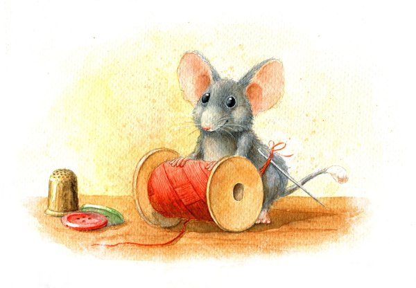 Мышонок иллюстрация