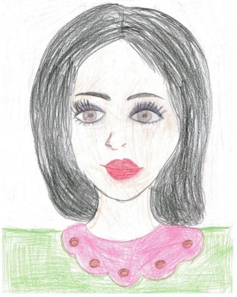 Рисунок моя мама