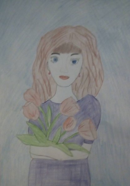 Рисунок милая мама