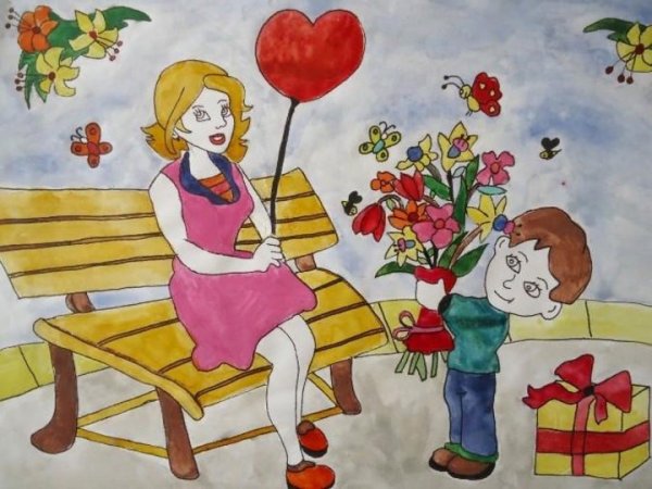 Рисунок мамы