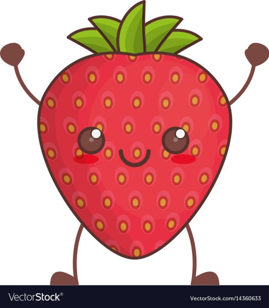 Клубника кавай