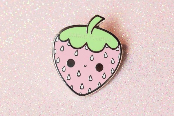 Рисунки Каваи клубника