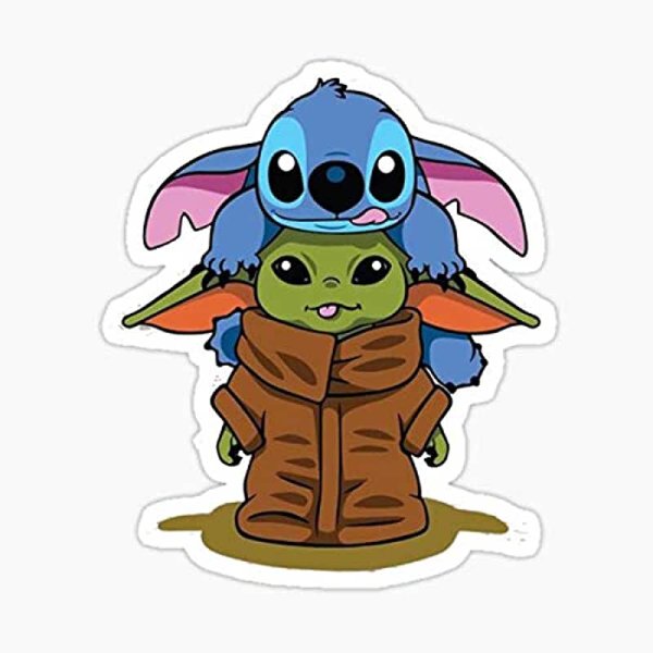 Малыш йода и Стич