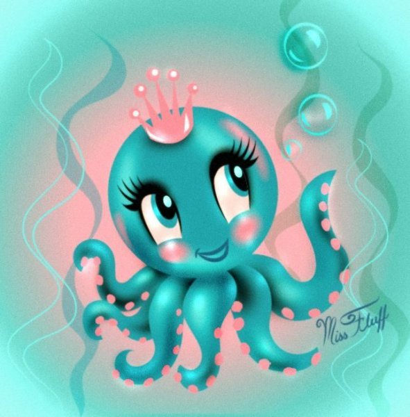 Милый осьминог