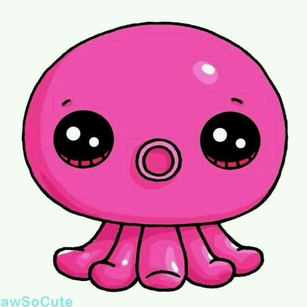 Кавай осьминог