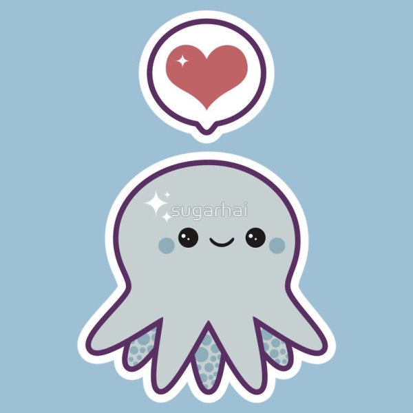 Милый осьминог