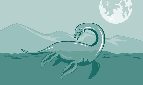 Несси Лохнесское чудовище