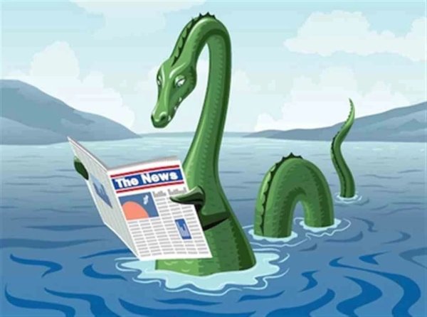 Лохнесское чудовище арты