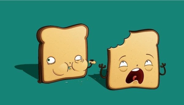 Мультяшный Хлебушек