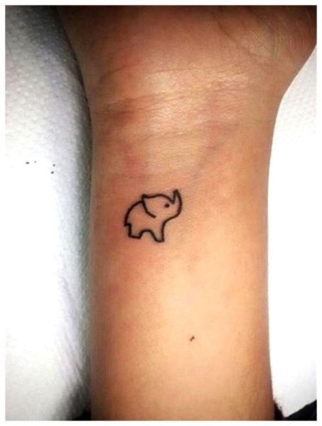 Тату маленькая легкая