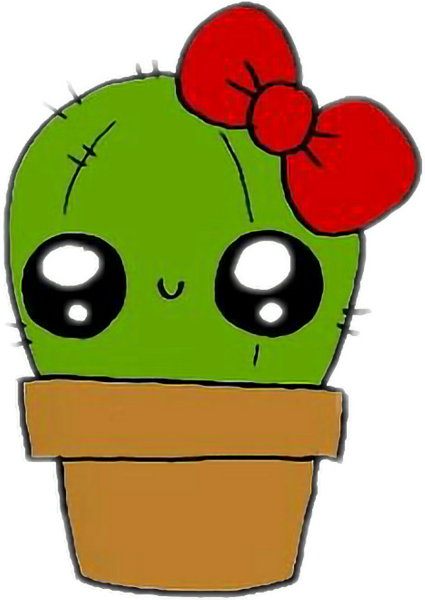Кавайный Кактус
