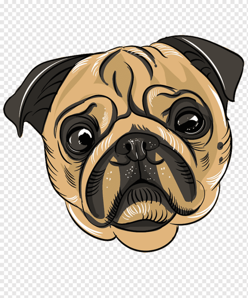 Мопс мультяшка