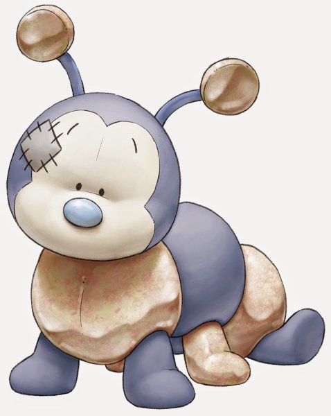 Tatty Teddy Blue nose friends