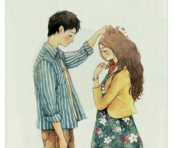 Рисунки влюбленных