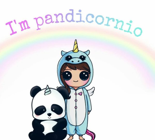 Панда Единорог