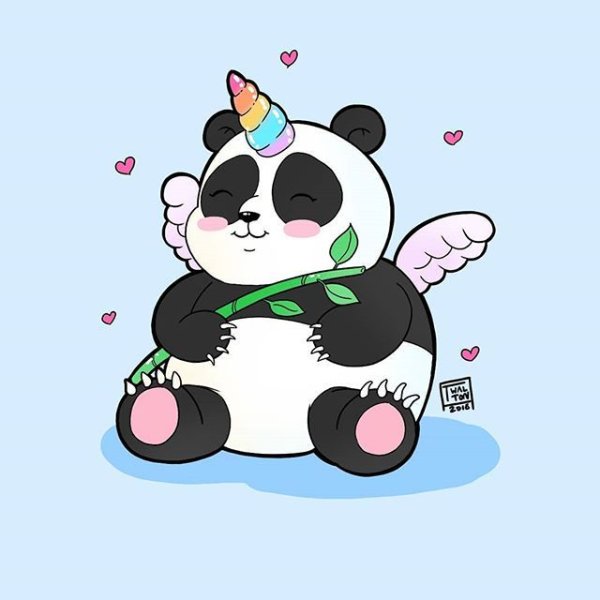 Панда Единорог