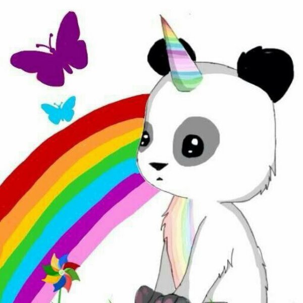 Панда Единорог