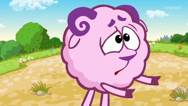 Нарисовать Кроша и ежика