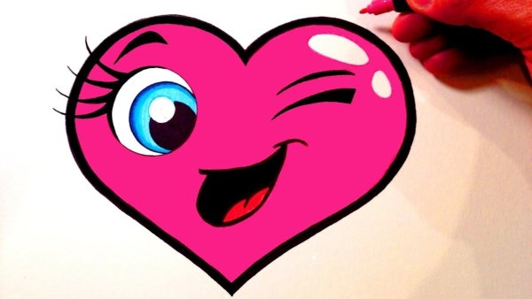 Сердечки в глазах