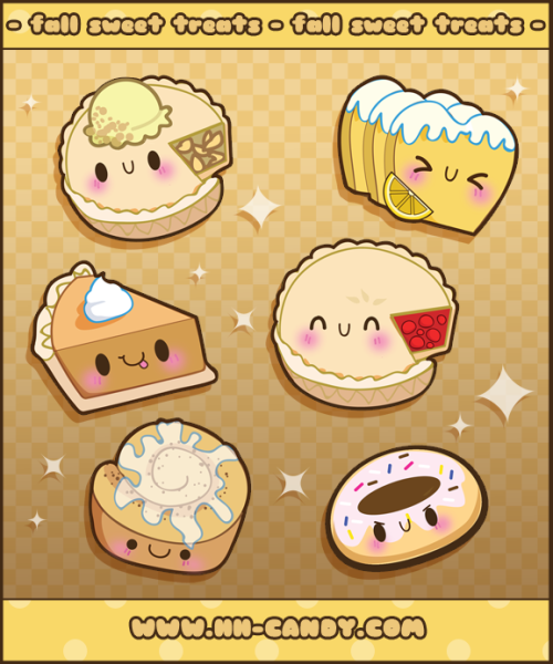 Кавайные рисунки сладости