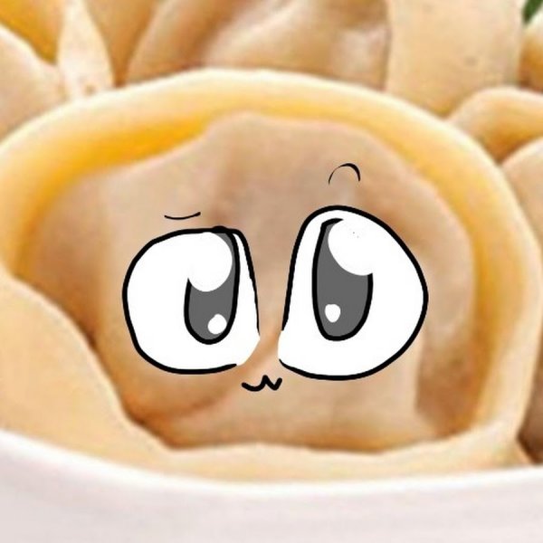 Пельмень с глазами