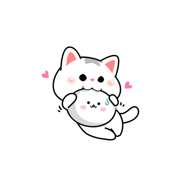 Милый котик без фона