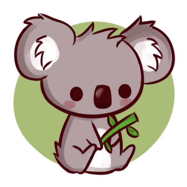 Милые мультяшные коалы