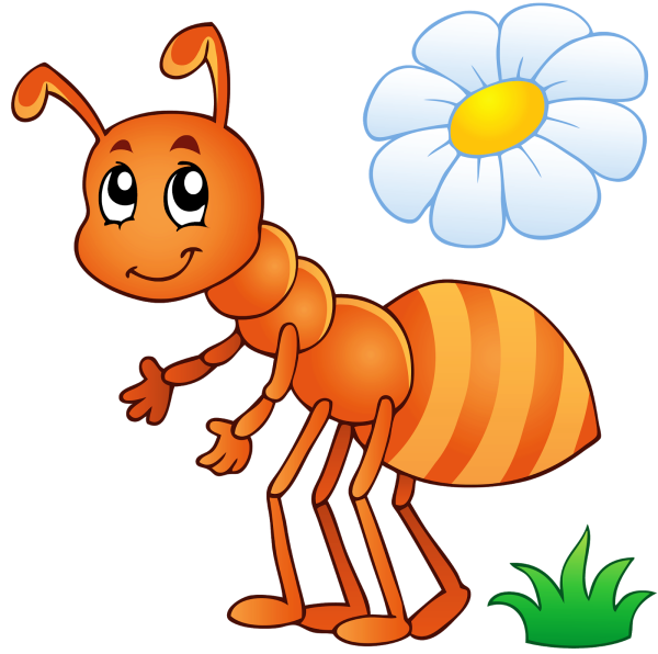 Муравей мультяшный